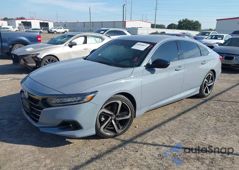 2022 Honda Accord Sport from USA, damaged, VIN 1HGCV1F38NA005679